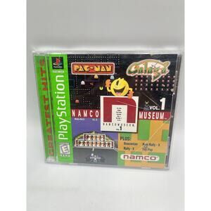 Namco Museum Volume 1 (Sony PlayStation 1, 1995, PS1) Authentic, Complete